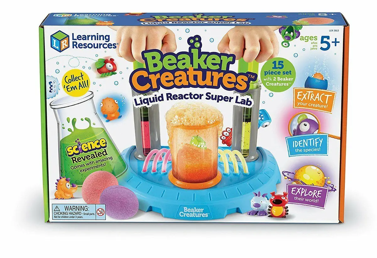 Learning Resources Beaker Creatures Liquid Reactor Super Lab 1
