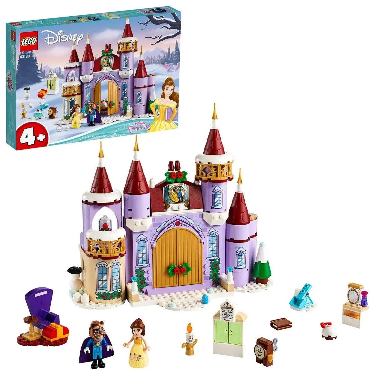 Lego Disney Princess Belle's Castle Winter Celebration For Ages 5+ 1
