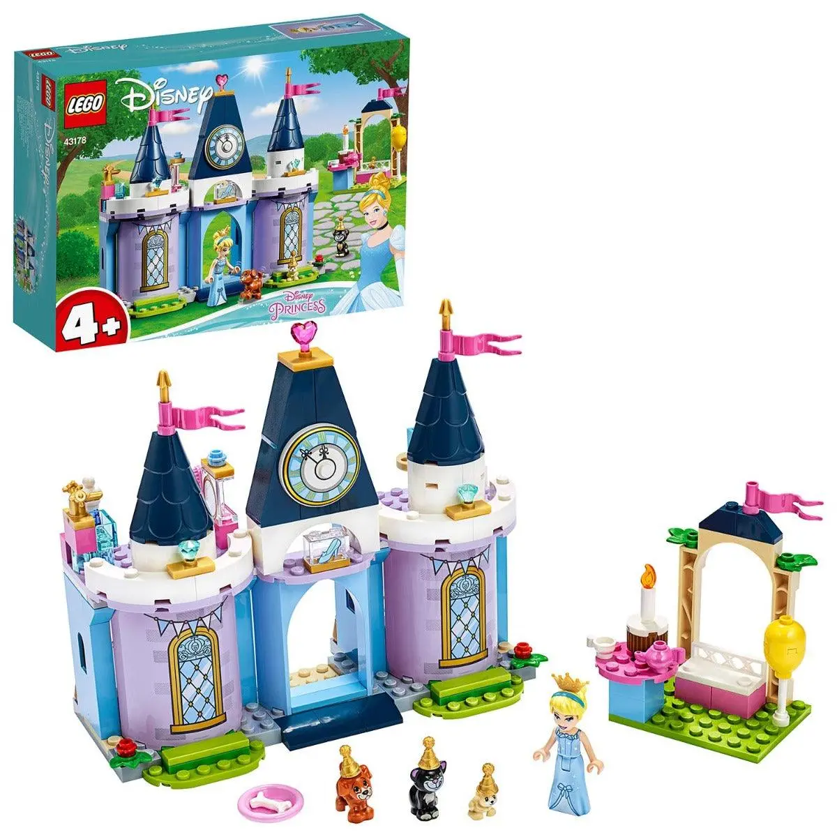 Lego Disney Princess Cinderella's Castle Celebration For Ages 5+ 1