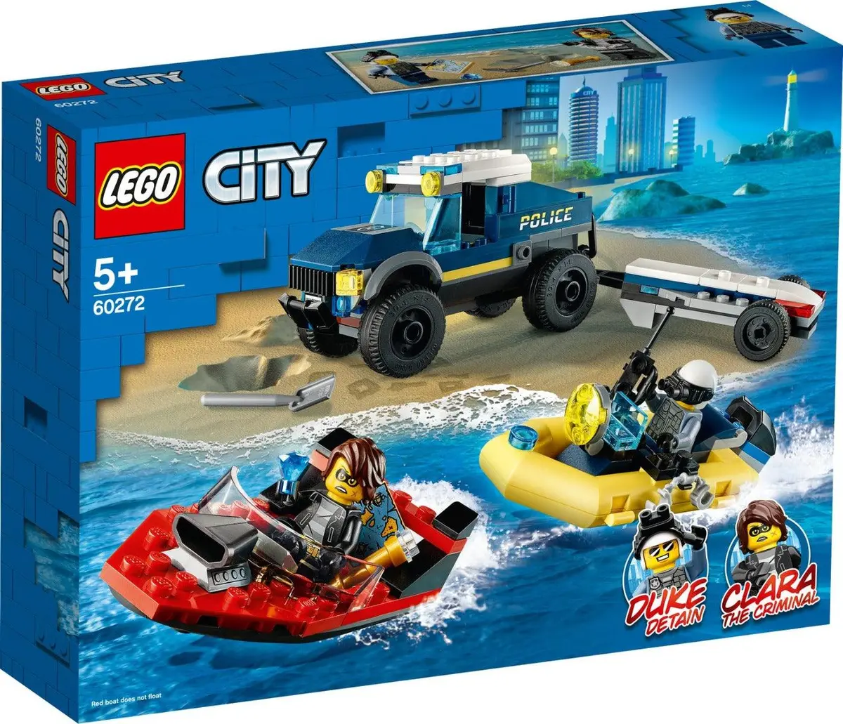 Lego City Elite Police Boat Transport For Ages 10+ 1