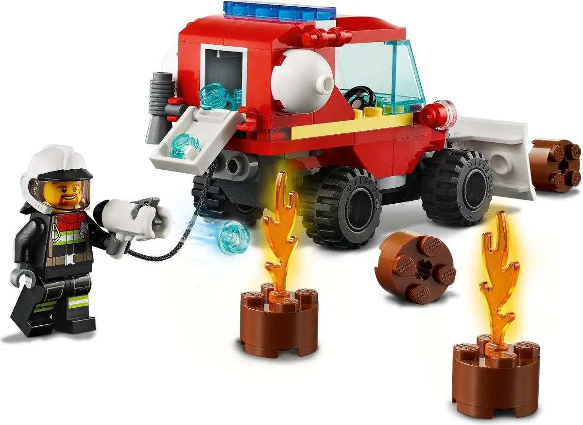 Lego City Fire Hazard Truck For Ages 10+ 2