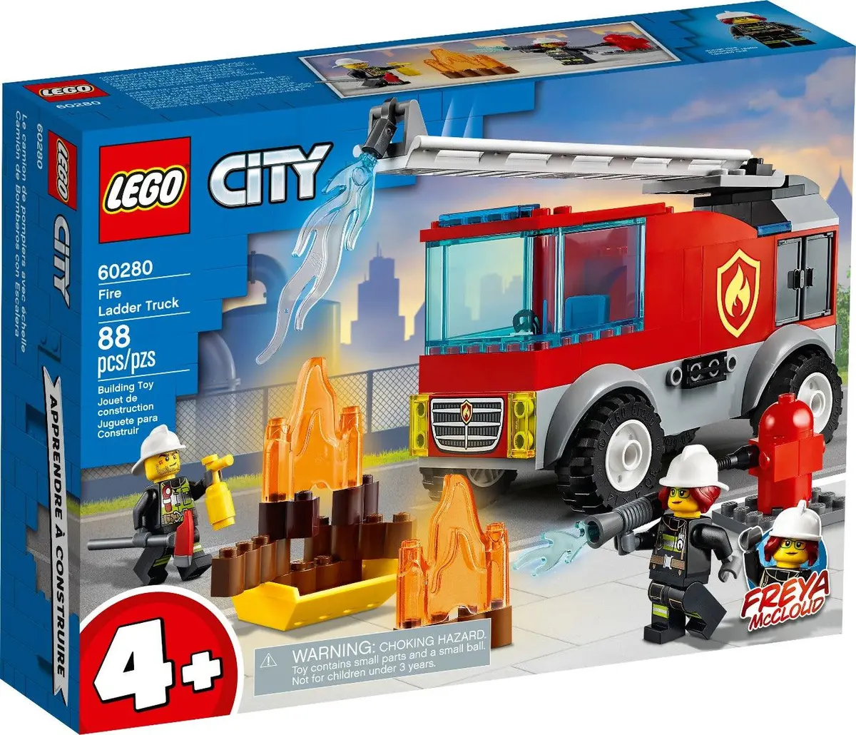Lego City Fire Ladder Truck For Ages 10+ 1