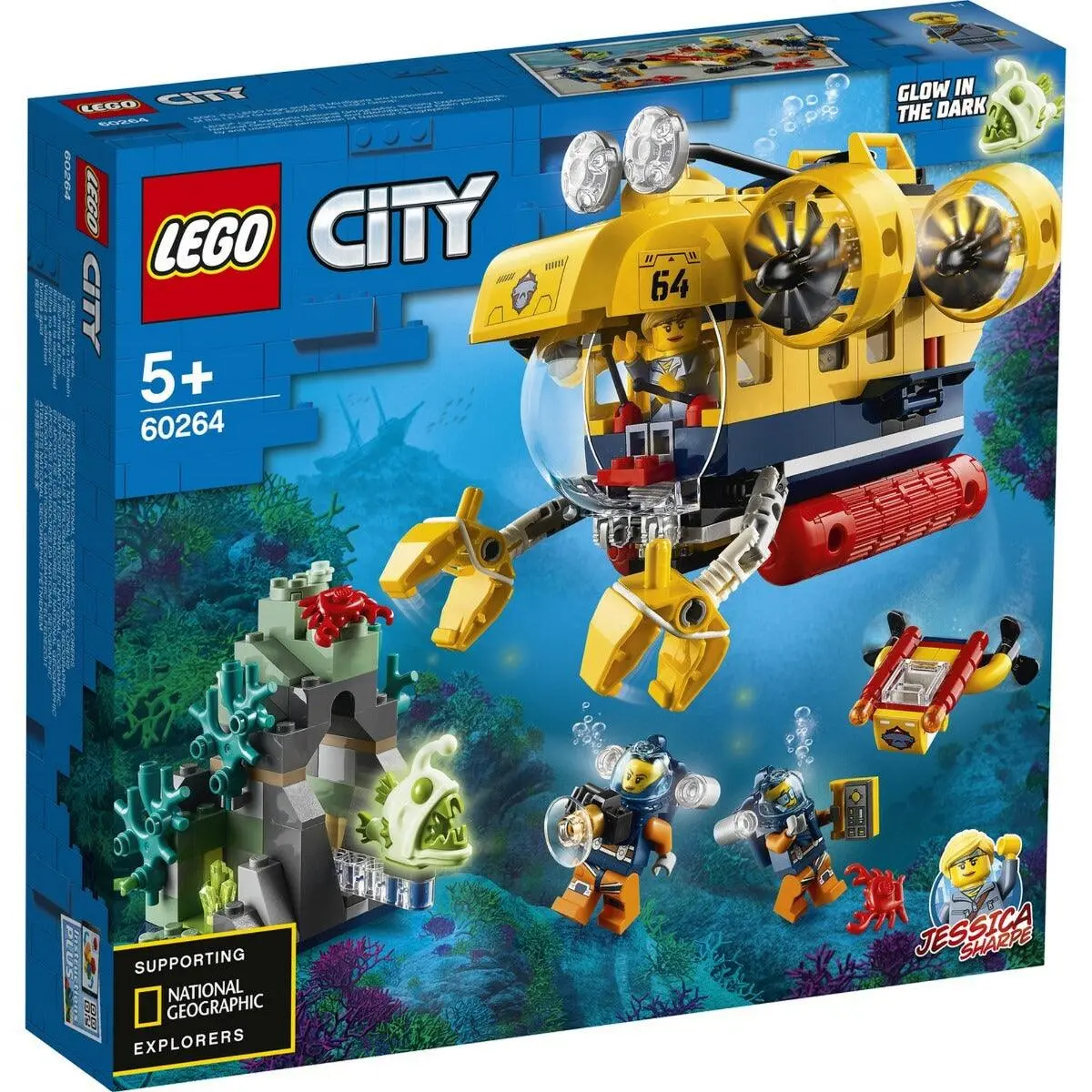 Lego City Ocean Exploration Submarine For Ages 10+ 1