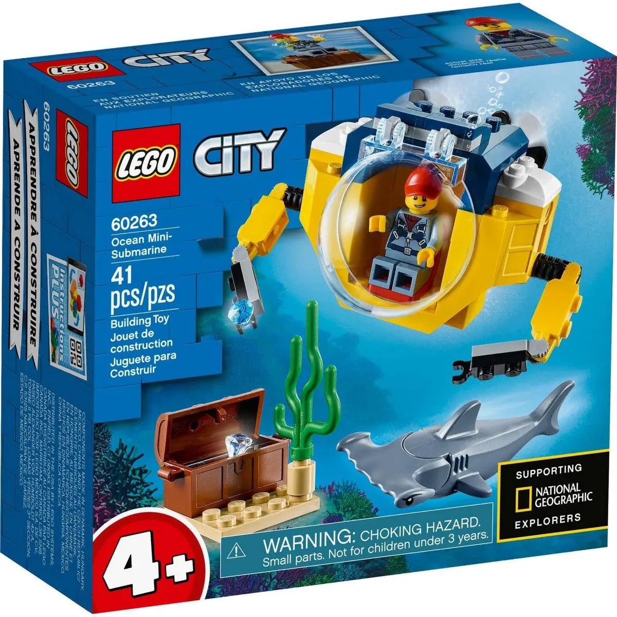 Lego City Ocean Mini-Submarine For Ages 10+ 1