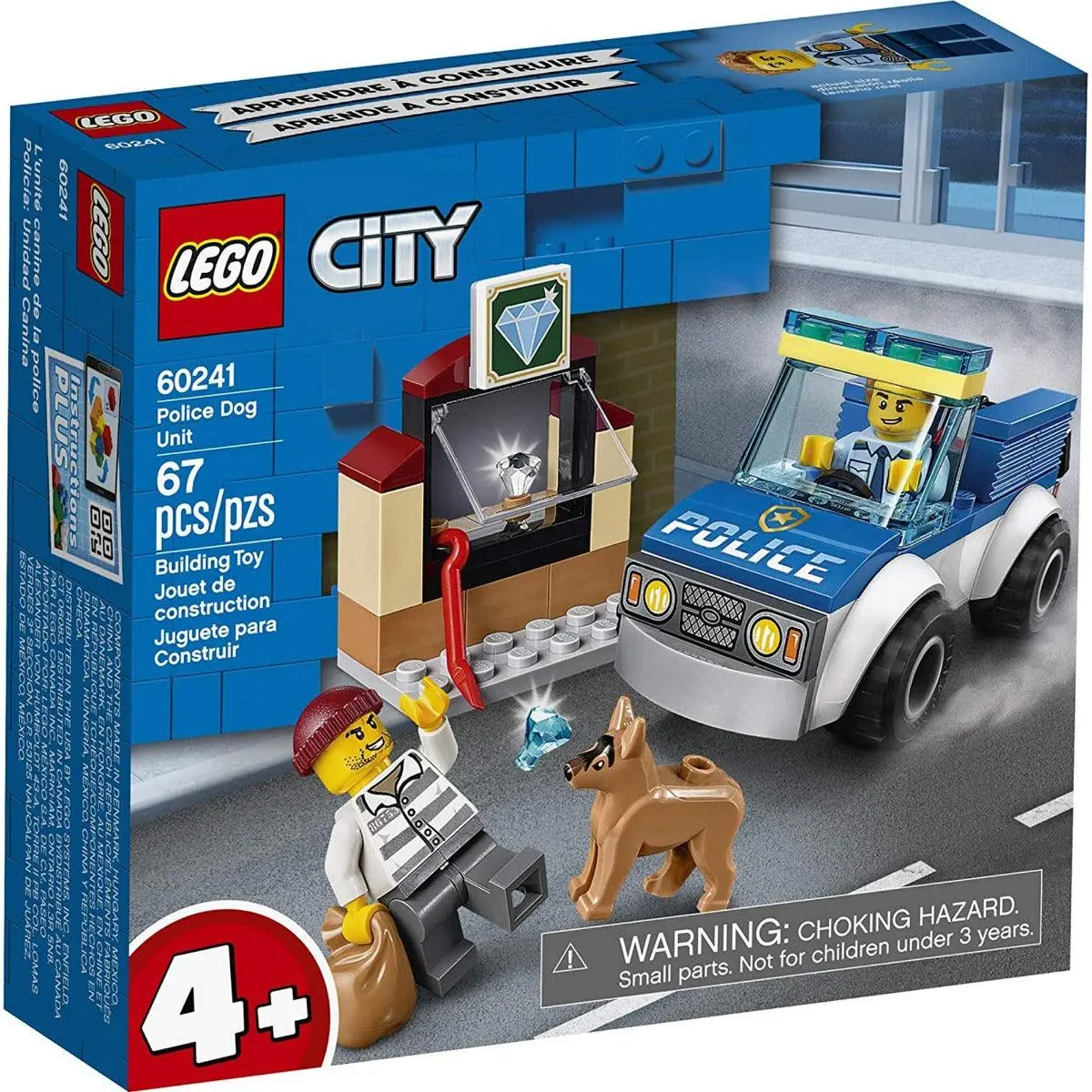 Lego City Police Dog Unit For Ages 10+ 1