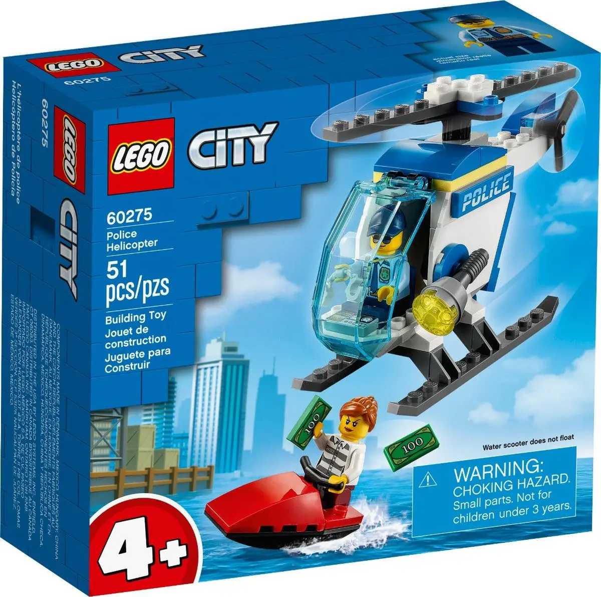 Lego City Police Helicopter For Ages 10+ 1