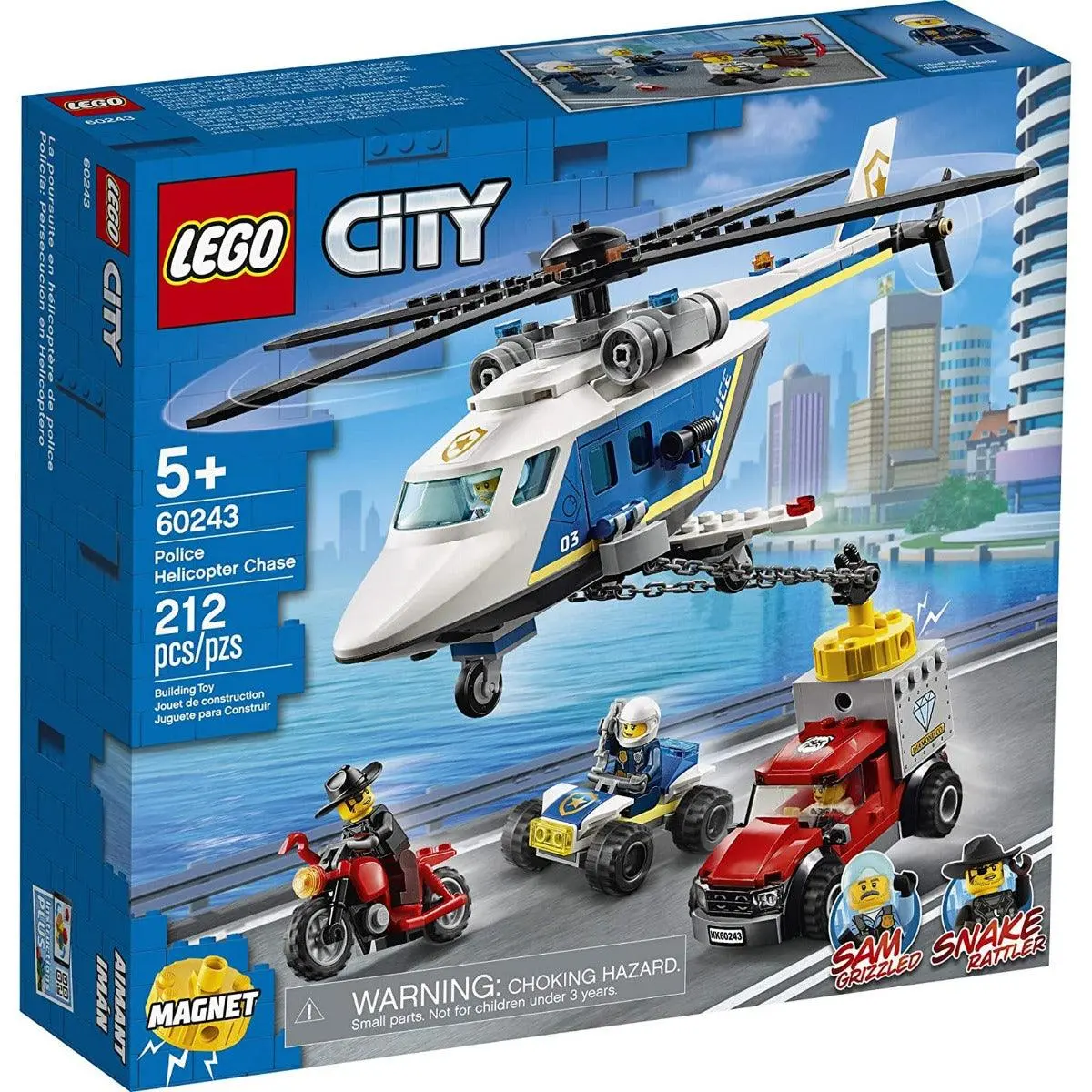 Lego City Police Helicopter Chase For Ages 10+ 1