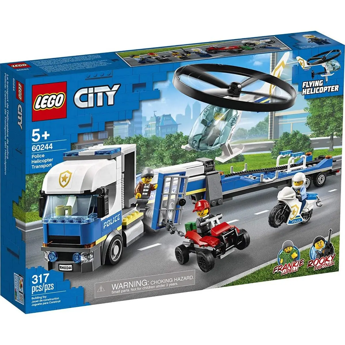 Lego City Police Helicopter Transport For Ages 10+ 1