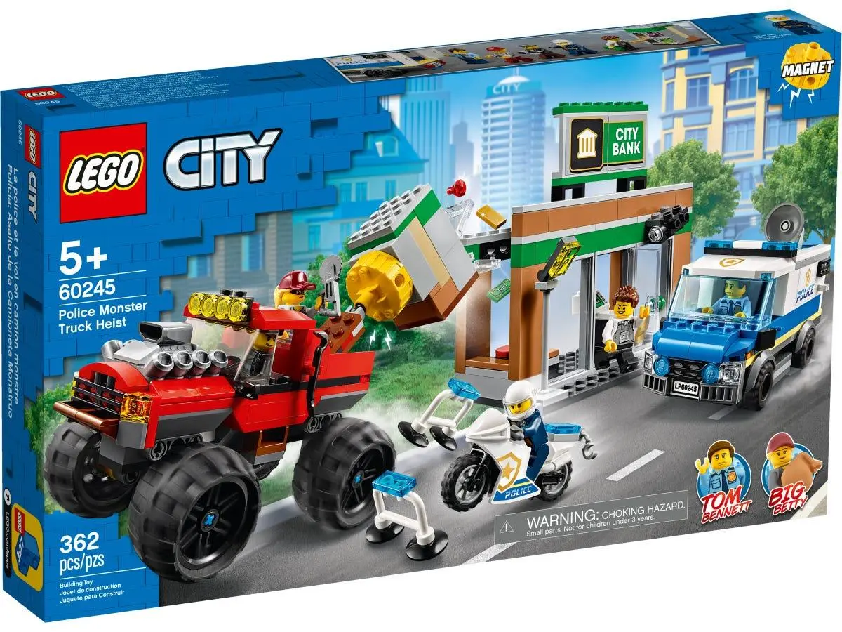 Lego City Police Monster Truck Heist For Ages 10+ 1