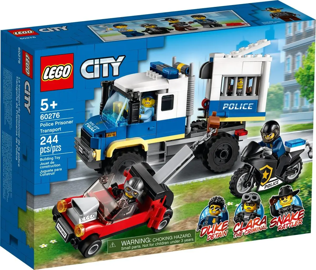 Lego City Police Prisoner Transport For Ages 10+ 1