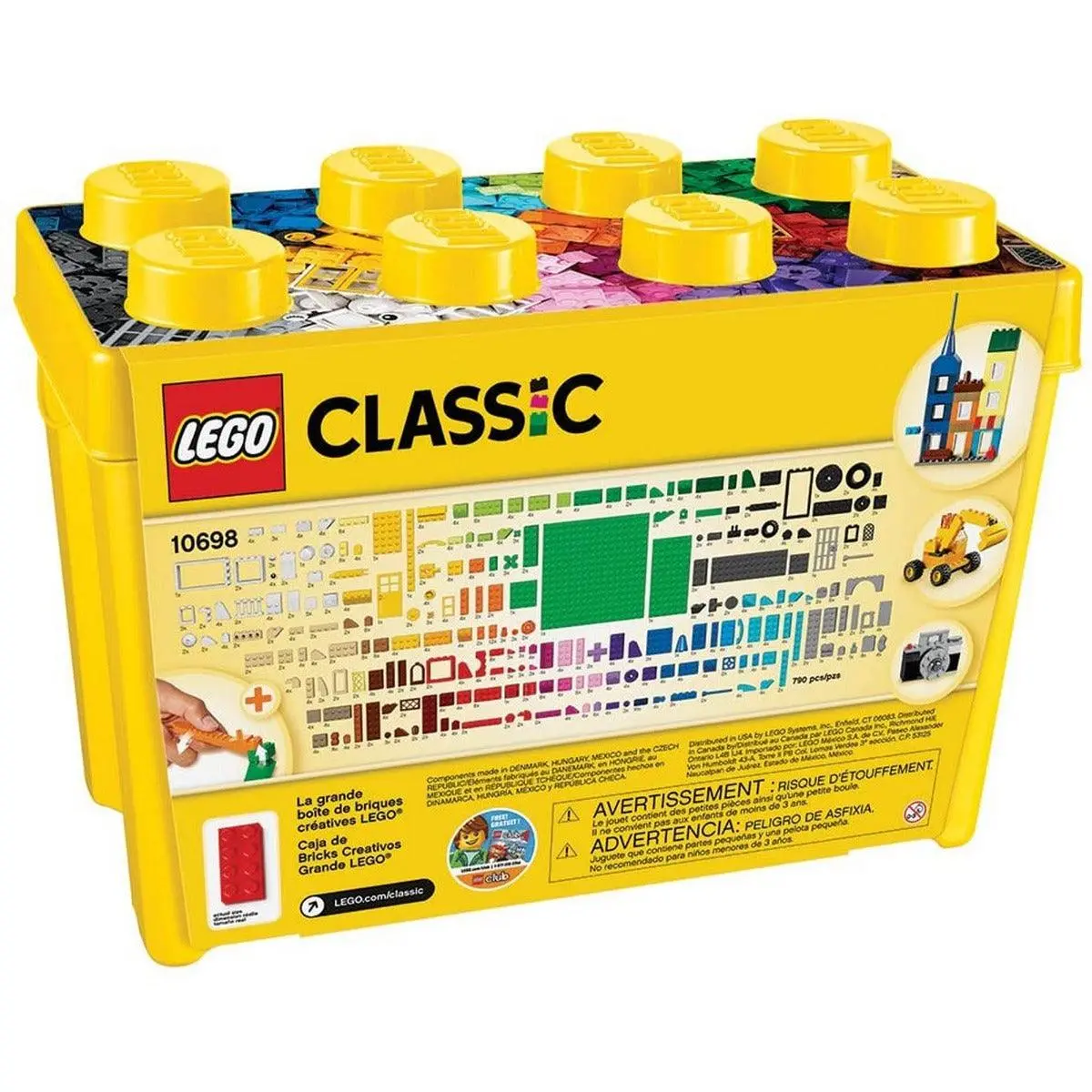 Lego Classic Large Creative Brick Box For Ages 5+ 1