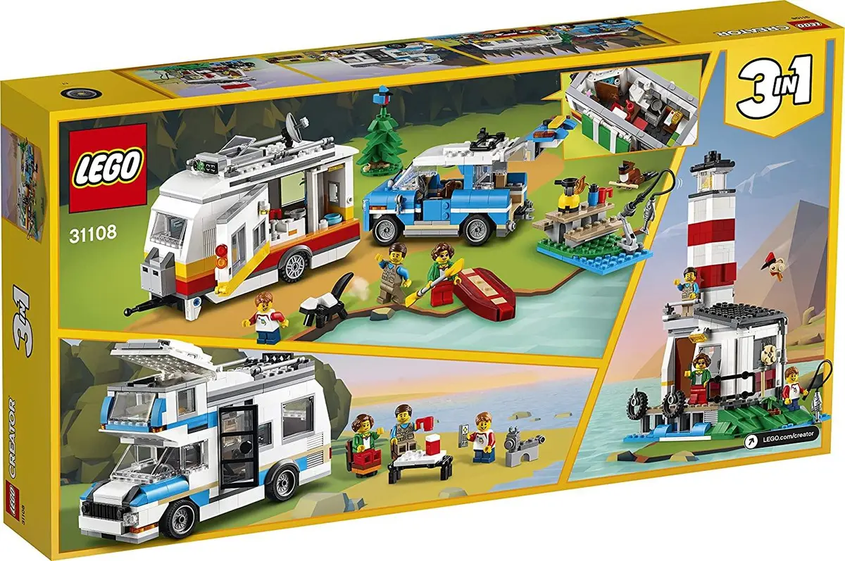 Lego Creator Caravan Family Holiday For Ages 5+ 1