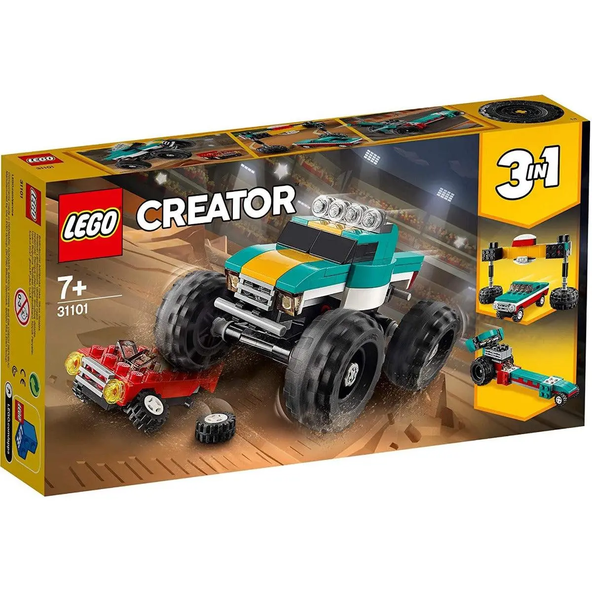 Lego Creator Monster Truck For Ages 5+ 1