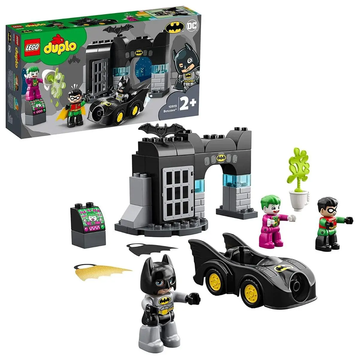 Lego Duplo Batcave Building Block Set For Ages 5+ 1