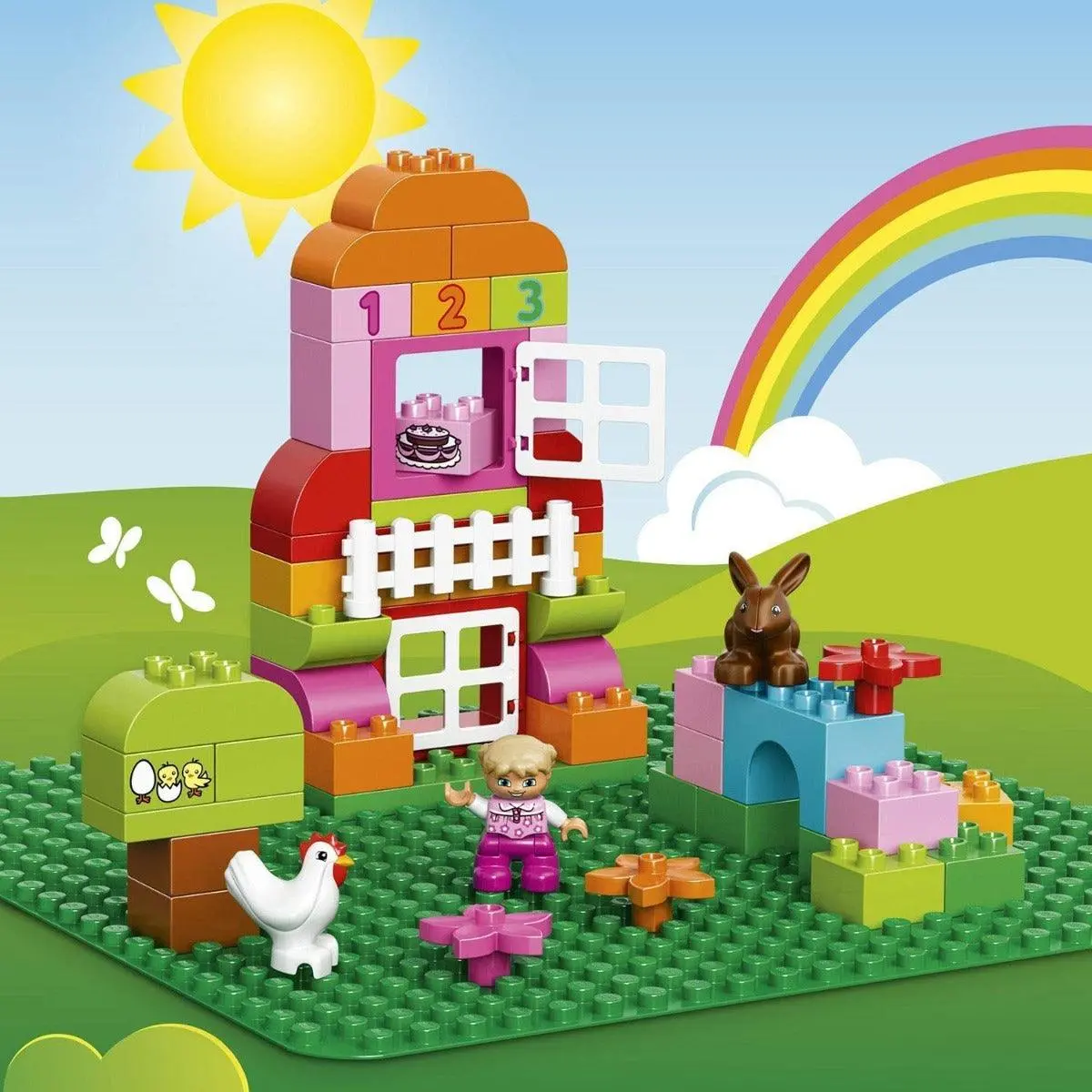 Lego Duplo Large Green Building Plate For Ages 5+ 2