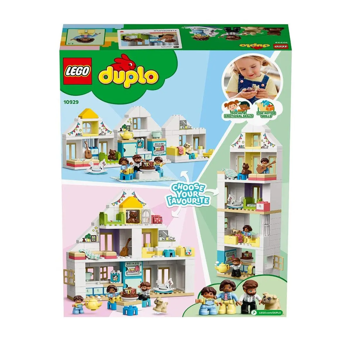 Lego Duplo Modular Playhouse For Ages 5+ 1