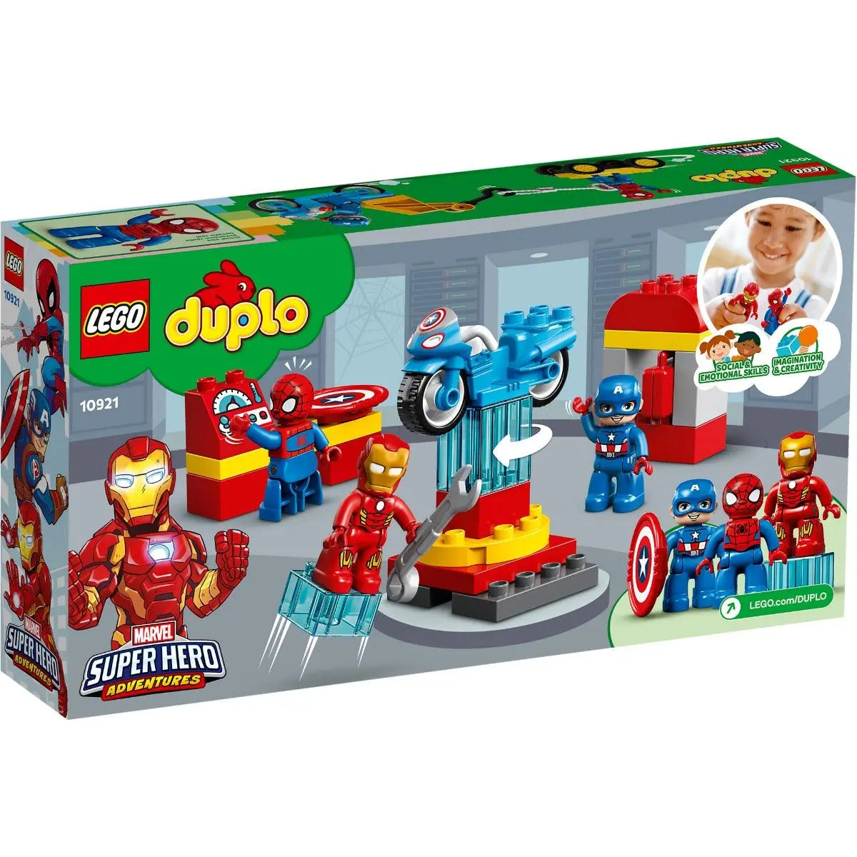 Lego Duplo Super Heroes Lab For Ages 2+ 1