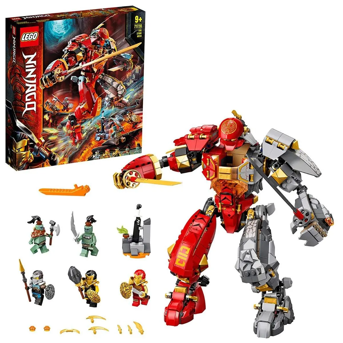 Lego Ninjago Fire Stone Mech For Ages 6+ 1
