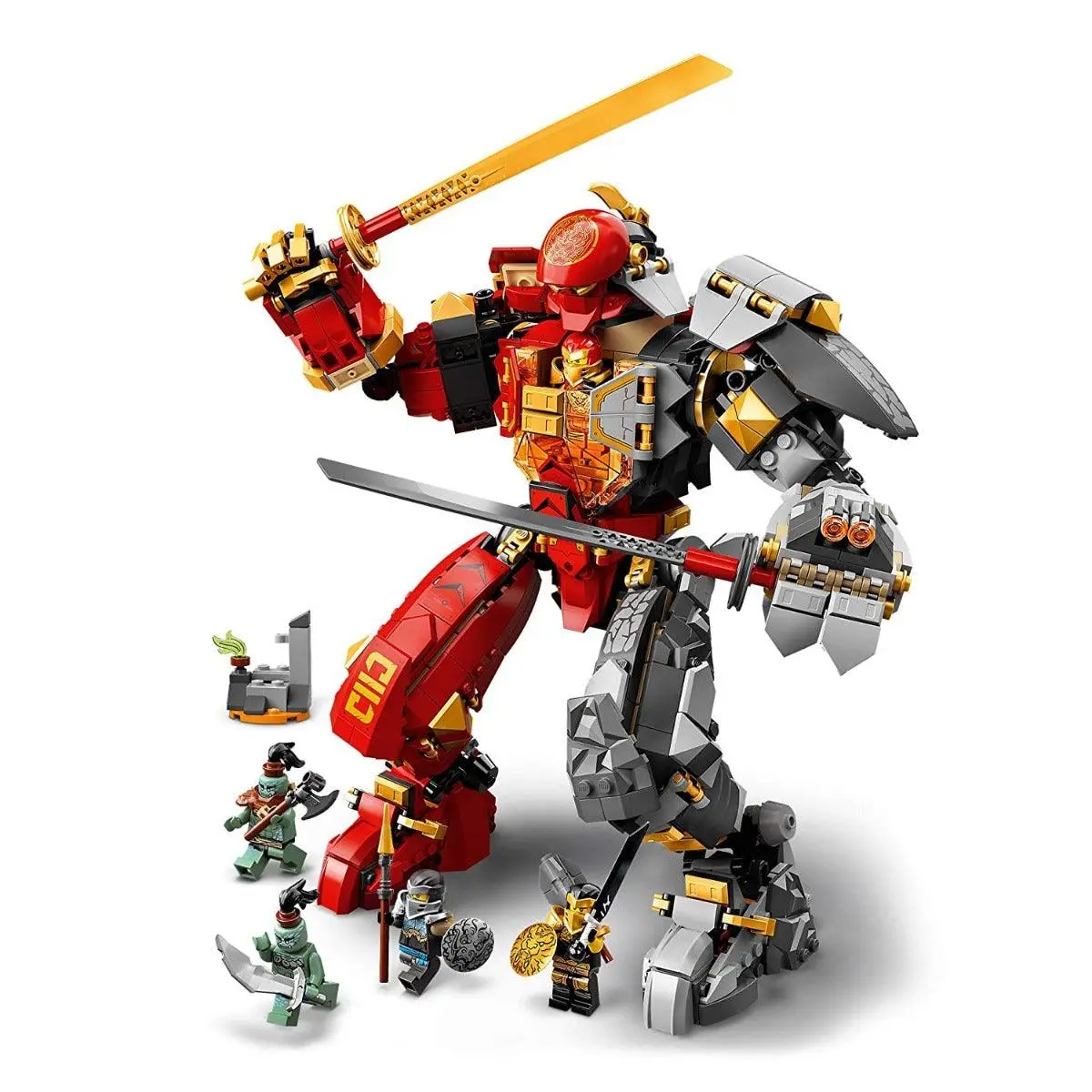 Lego Ninjago Fire Stone Mech For Ages 6+ 2