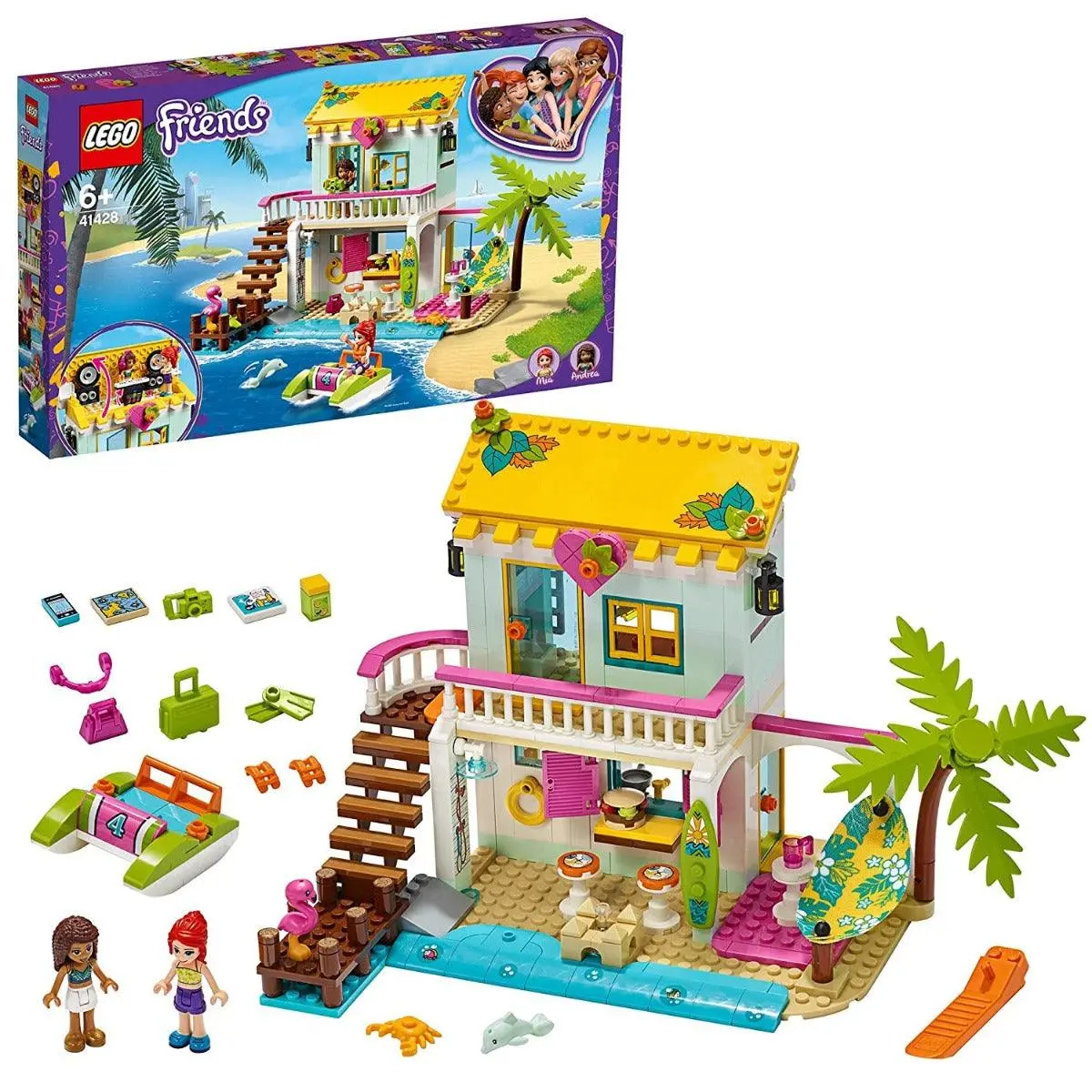 Lego Friends Beach House Building Set For Ages 5+ 1