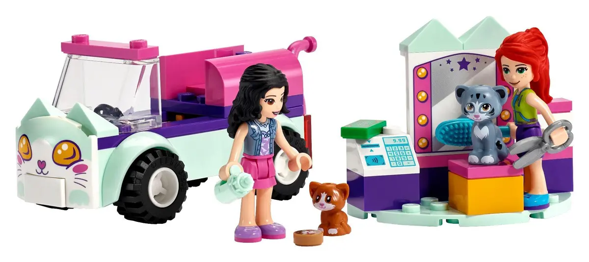Lego Friends Cat Grooming Car For Ages 5+ 2