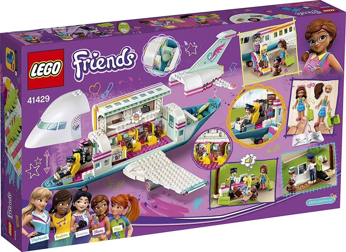 Lego Friends Heartlake City Airplane For Ages 5+ 1
