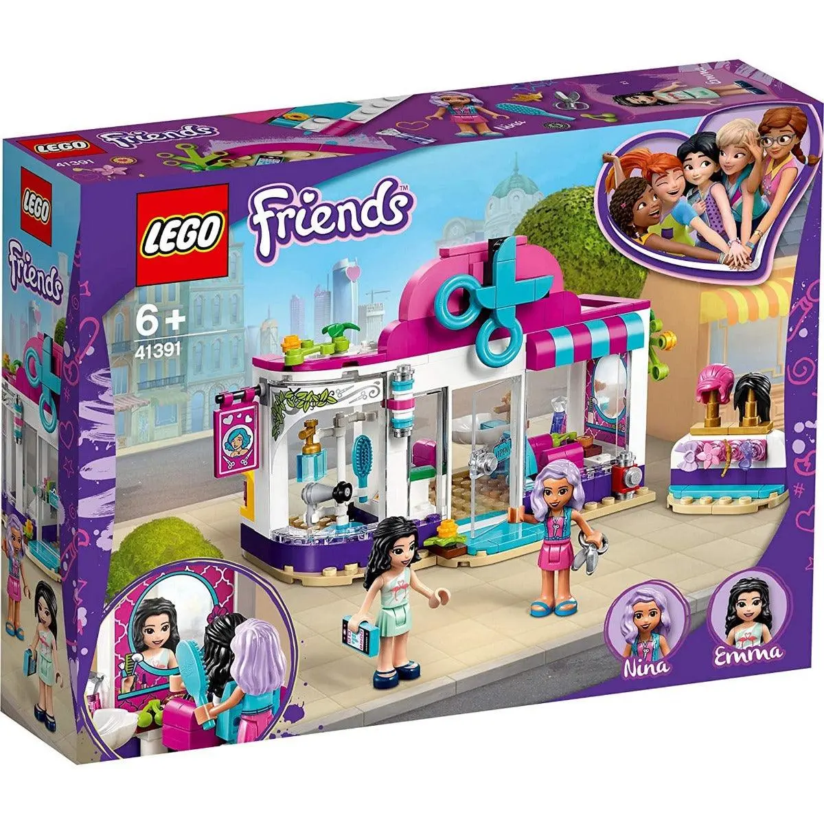 Lego Friends Heartlake City Hair Salon For Ages 5+ 1