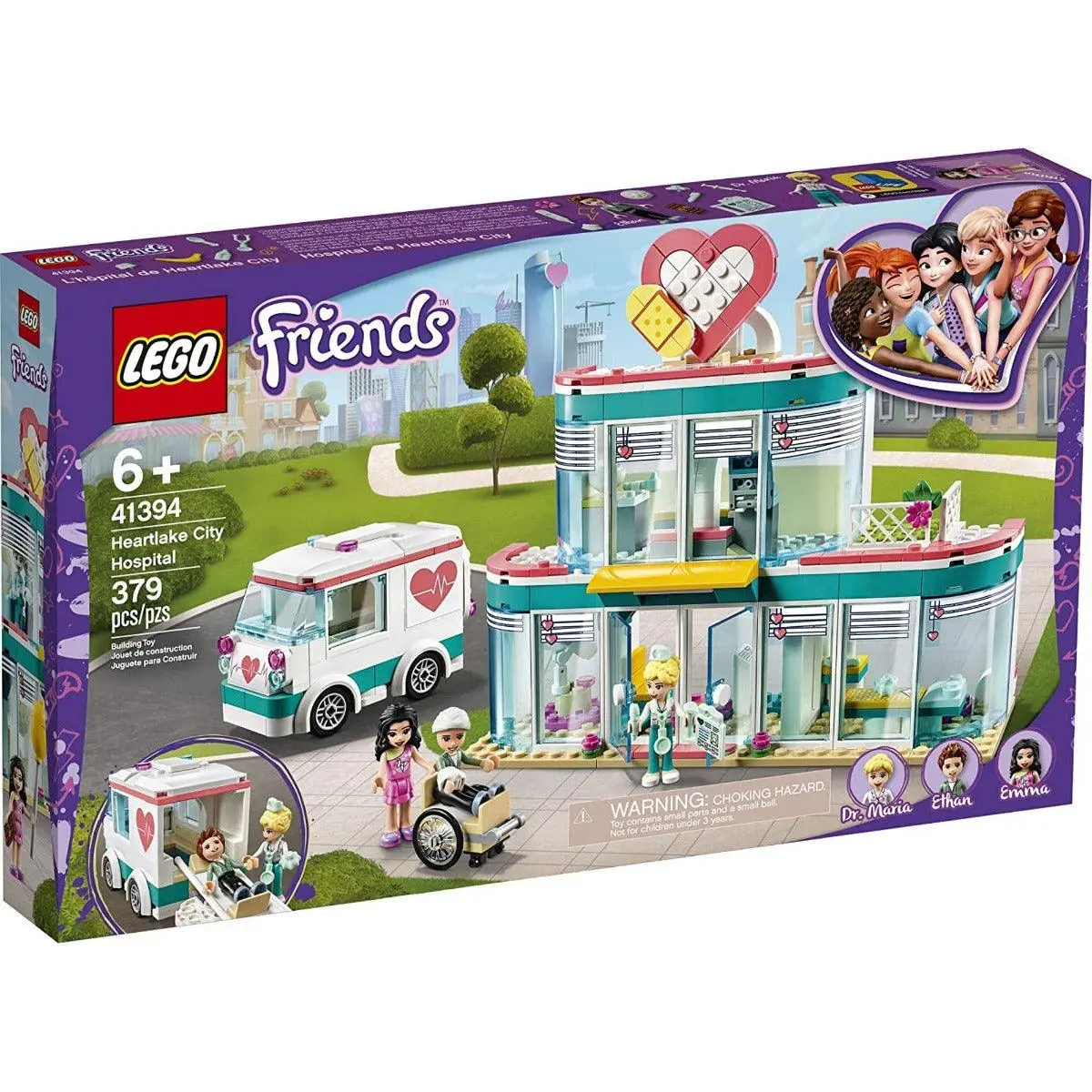 Lego Friends Heartlake City Hospital For Ages 5+ 1