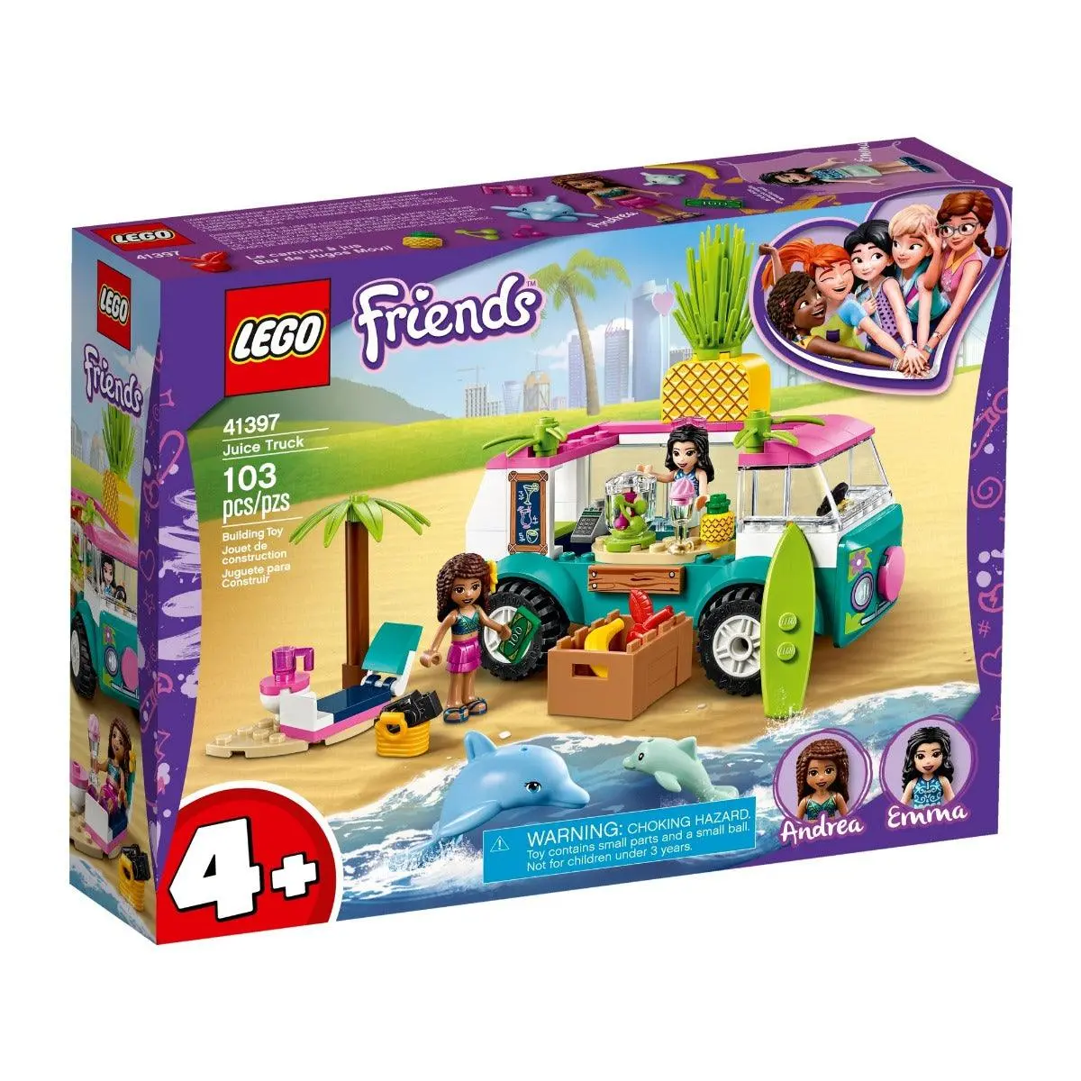Lego Friends Juice Truck For Ages 5+ 1
