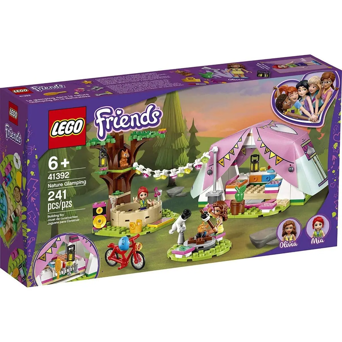 Lego Friends Nature Glamping For Ages 5+ 1