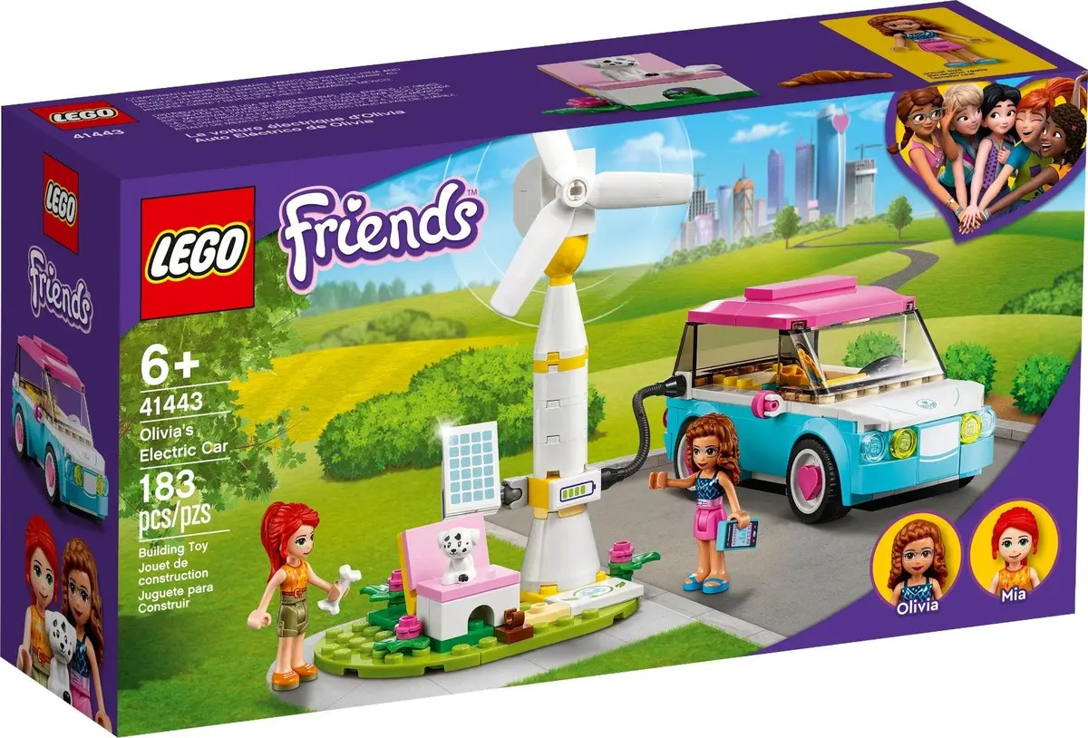 Lego Friends Olivia's Electric Car For Ages 5+ 1