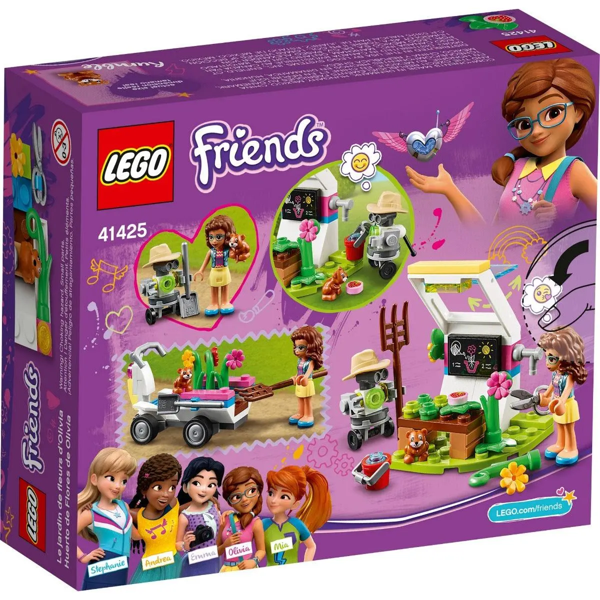Lego Friends Olivia's Flower Garden For Ages 6+ 1