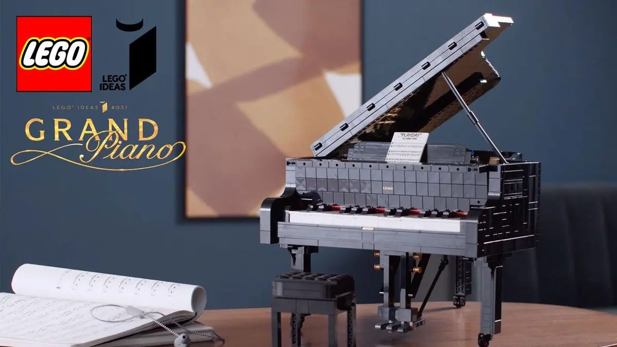 Lego Ideas Grand Piano For Ages 16+ 1
