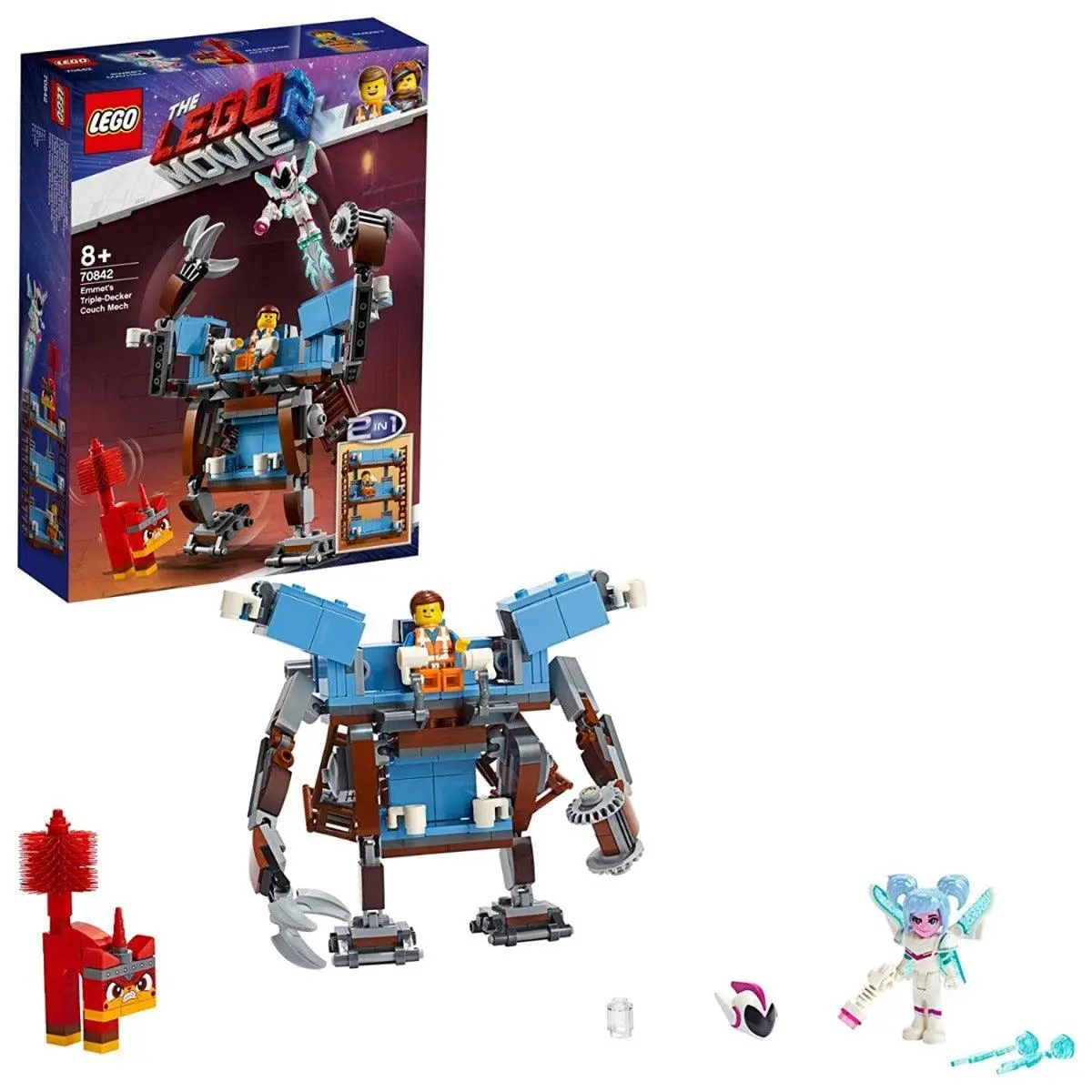 Lego Movie Emmet's Triple-Decker Couch Mech 1