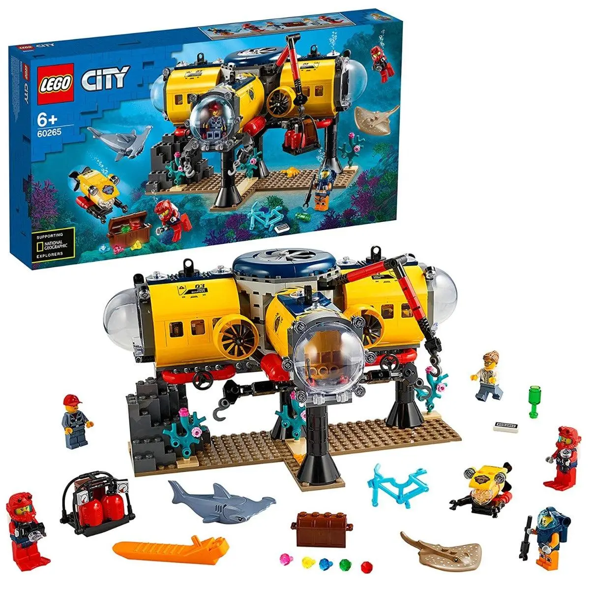 Lego City Ocean Exploration Base For Ages 10+ 1