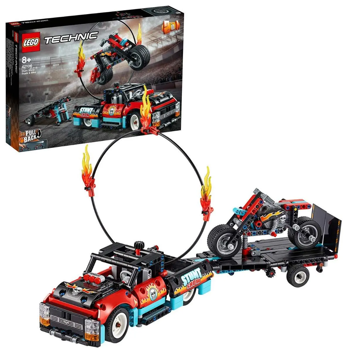 Lego Technic Stunt Show Truck & Bike For Ages 8+ 1