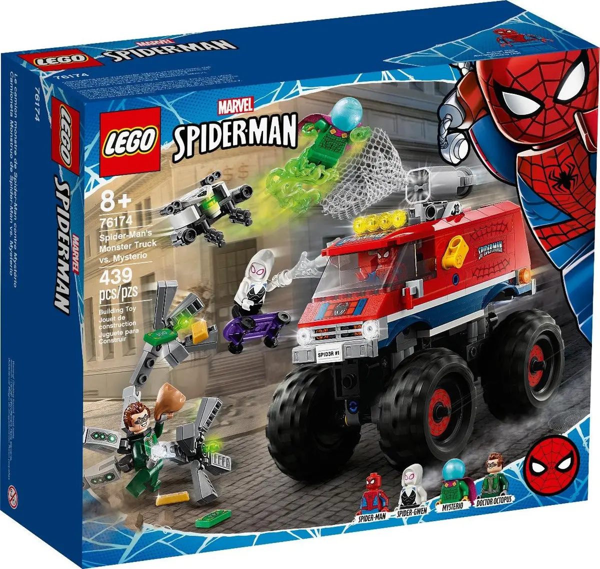 Lego Super Heroes Spider-Man's Monster Truck Vs. Mysterio For Ages 8+ 1