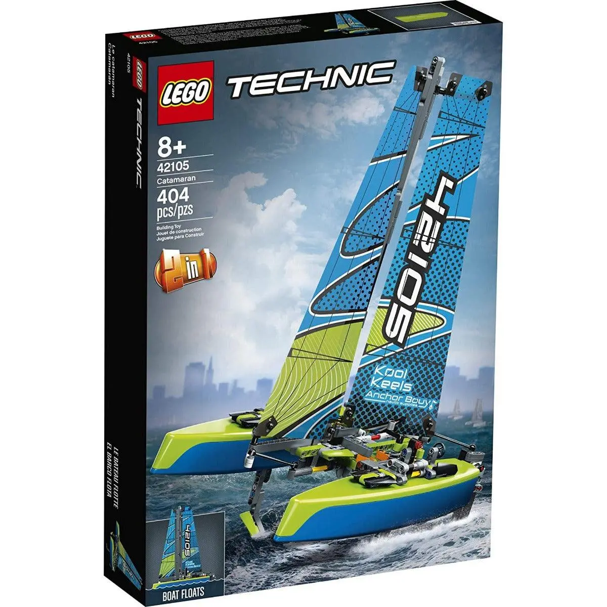 Lego Technic Catamaran For Ages 8+ 1