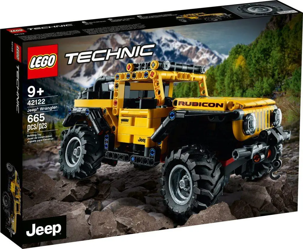 Lego Technic Jeep Wrangler For Ages 7+ 1