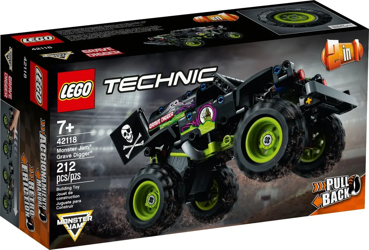 Lego Technic Monster Jam Grave Digger For Ages 7+ 1