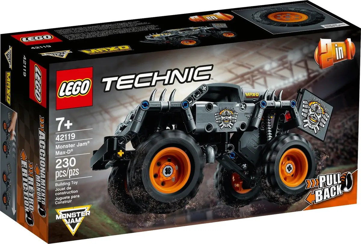 Lego Technic Monster Jam Max-D For Ages 7+ 1