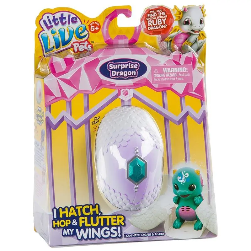 Little Live Pets S1 Dragon Single Pack - Blue/Green 1