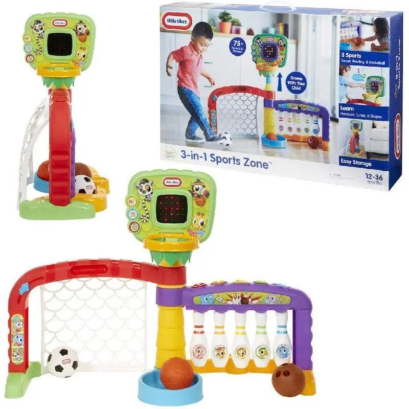 Little Tikes 3-In-1 Sports Zone, Preschool Kids 1