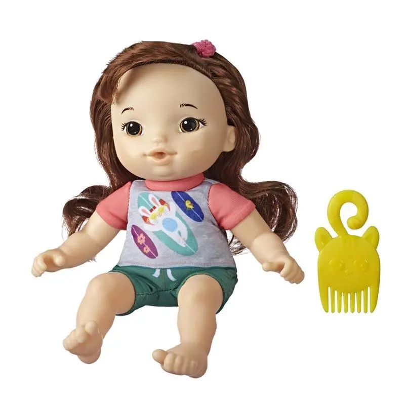 Littles By Baby Alive, Littles Squad, Little Maya, Brown Hair, 9-Inch Take-Along Toddler Doll With Comb, Toy For Kids Ages 3 And Up 1
