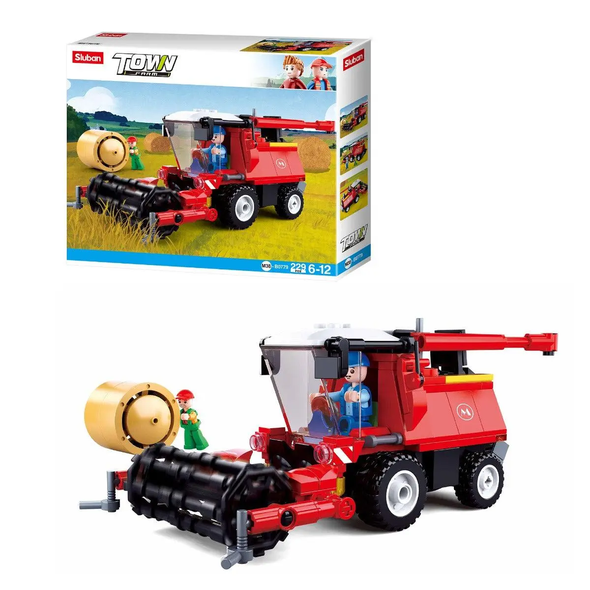 Sluban Town-Harvester Building Blocks For Ages 6+ 1