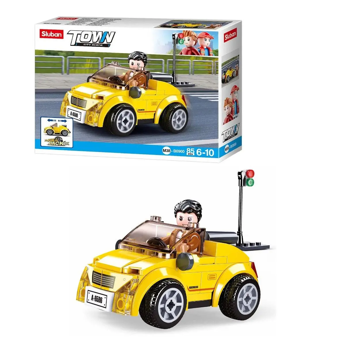 Sluban Town Sport Car Building Blocks For Ages 6+ 1