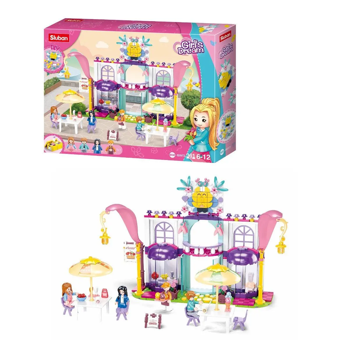 Sluban Girls Dream-Bar Building Blocks For Ages 6+ 1