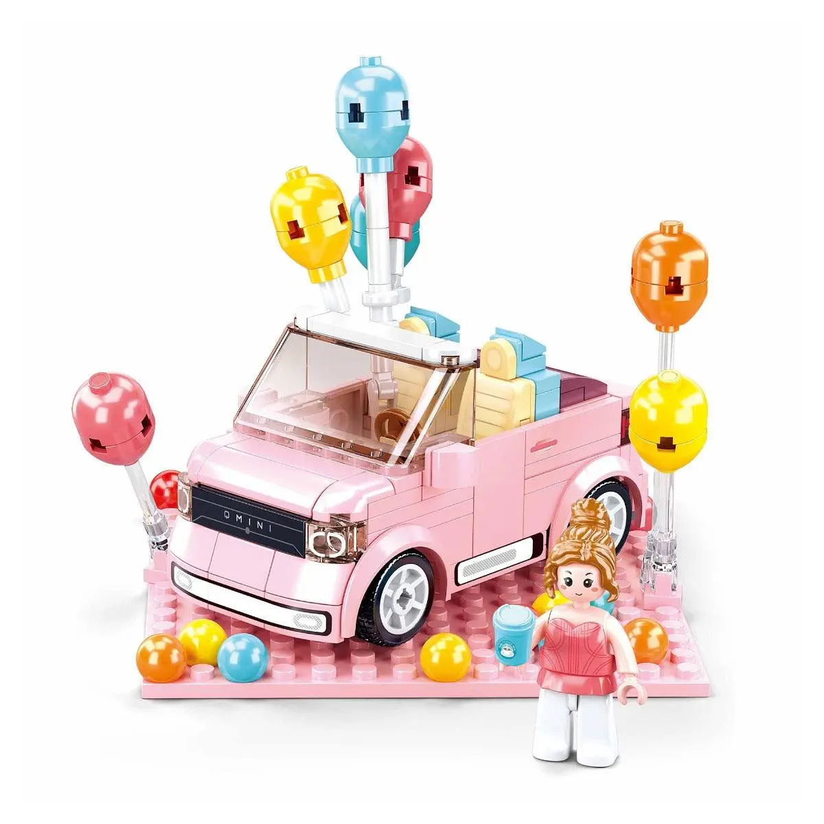 Sluban Open-Topped Car Building Blocks For Ages 8+ 2