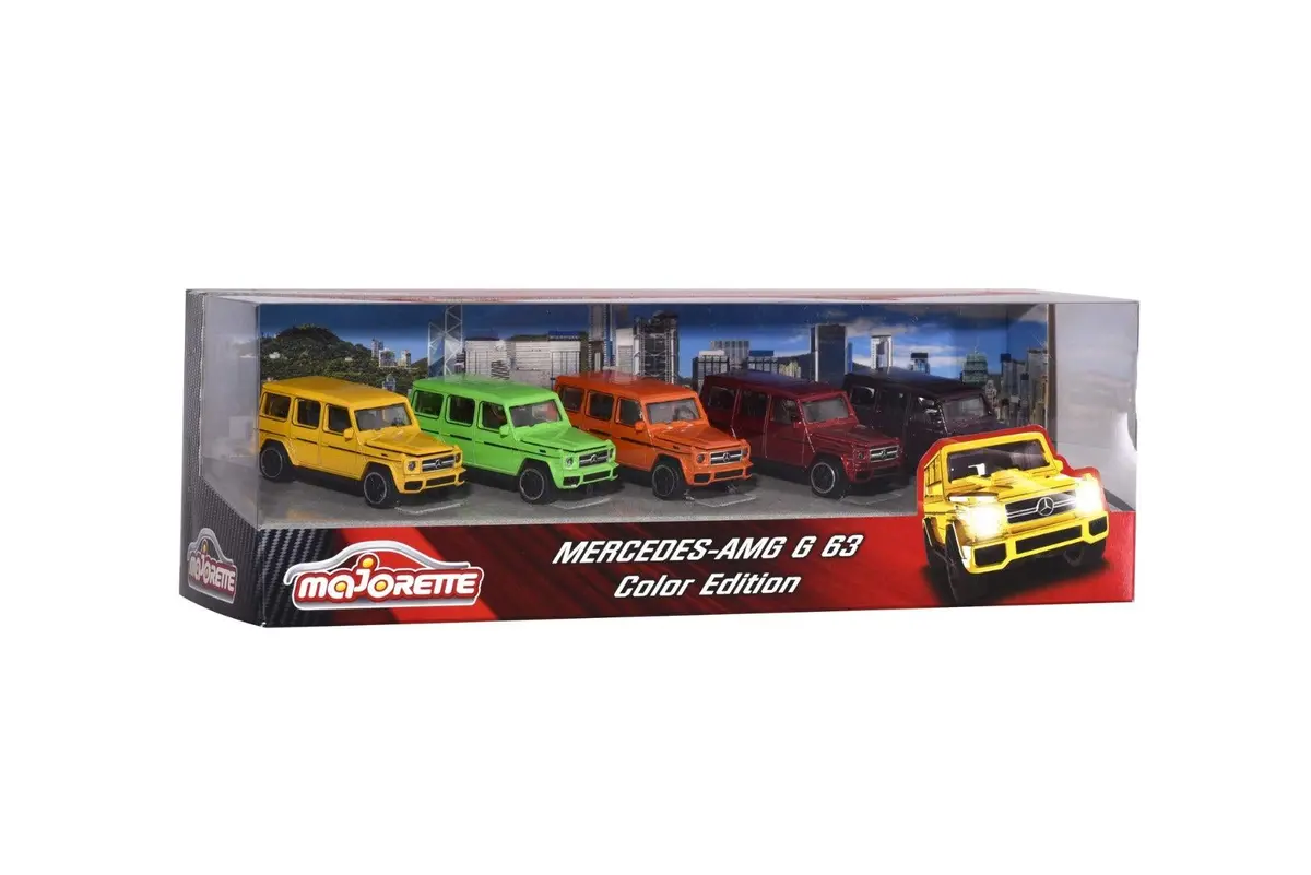 Majorette Mercedes - Amg G63 Gift Pack- 5 Cars 1