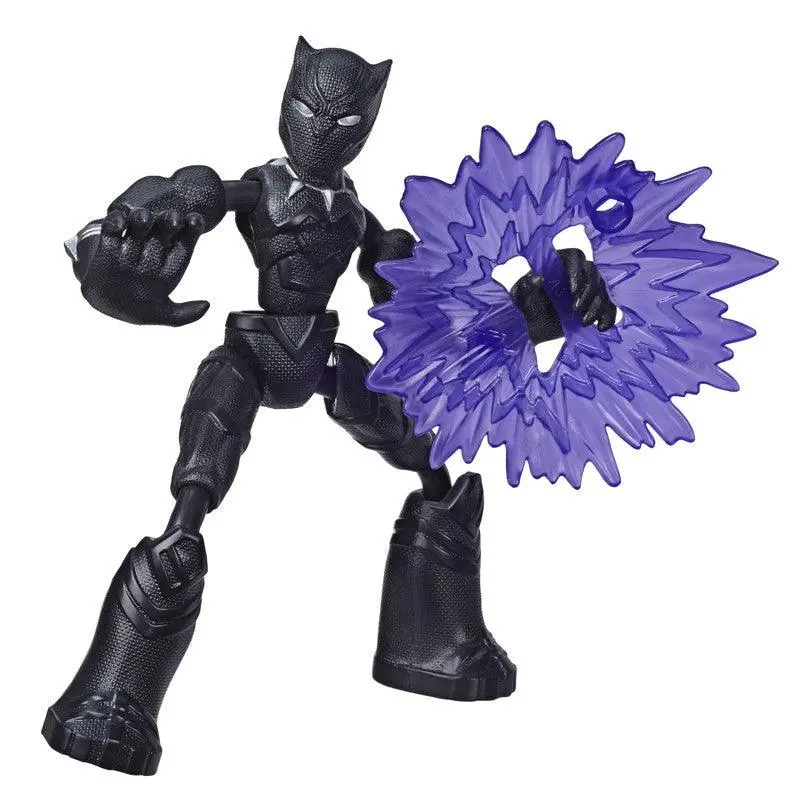 Marvel Avengers Bend N Flex Action Figure Toy, 6-Inch Flexible Black Panther Figure, For Kids Ages 4 And Up 1